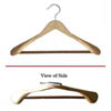 Libra Wide Shoulder Suit Hanger Natural Finish LBB8851 (PMF)
