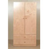 2-Door 2-Drawer Wardrobe  L-12B(CT)