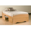 Twin Platform Storage Bed BT-4100-2K_ (PP)