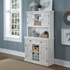 Nantucket Distressed Buffet and Hutch 5022-617/5033-617(OFS)