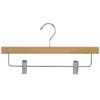 Pant Hanger with Clips in Natural Finish PRD9000 (PM)