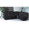 Black Sectional/Recliner Sofa Set S322-B (PK)