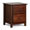 Shaker 2-drawer Solid Wood Nightstand SH040111(OFS)