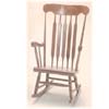 Solid Beechwood Rocking Chair CR-1212-K(BB)