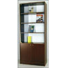 Bookcase With Glass Doors On Top E-70 (VF)