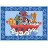 Rug KI003 Azure Blue (HD) Kidz Collection