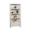 Anna 5 Shelf Bookcase White 86103C147-A-KD-U (LN)