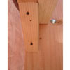 Solid Wood Set Of (4) Triangle Support (USM)