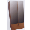 Wardrobe With Two Mirror Doors/ Two Drawer W108M2(WPFS100)