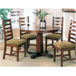 Solid Hardwood Dinette Set 100140_ (CO)