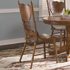 Pressed Back Chair Liberty Furniture Nostalgia Double Press Back