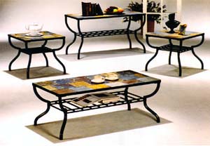 3-Piece Quartz Coffee/End Table Set 1232 (ML)
