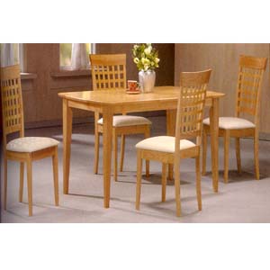 5-Pc Wood Dining Set 1292-36/50 (WD)