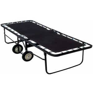 Angle Steel Rollaway W/Poly Deck Surface W/Mattress 129_(LP)