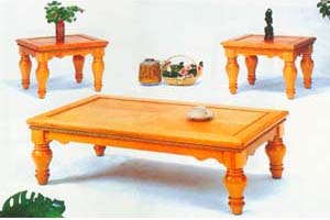 3-Piece Twisted Lace Coffee Table Set 1617 (MLu)