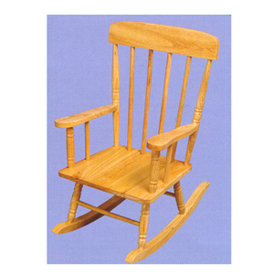 Spindle Rocking Chair 183_1 (KK)