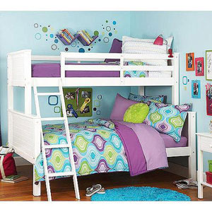 In The Zone Twin Full Bunk Bed 19515229(WFS)