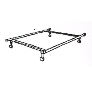 Twin/Full/Queen Adjustable Bed Frame For Headboard 2400 (A)