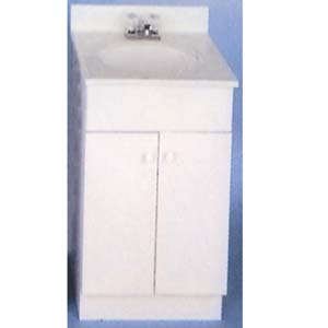 25x19 Melamine Vanity Base Cabinet (ARC)