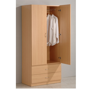 Two Door Wardrobe 4225_(PJFS100)