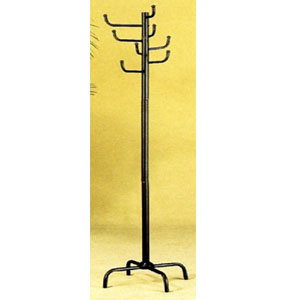 Eight Hook Coat Rack In Black 2711(COFS15)