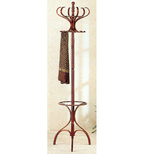 Walnut Finish Coat Rack 3057 (COFS16)