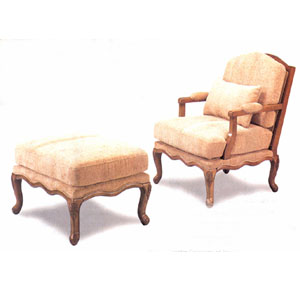 Traditional Chair And Ottoman 3615/16 (CO)