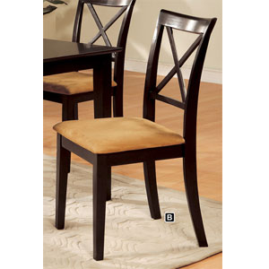 Espresso Finish Side Chair CM3838DK-SC (IEM)