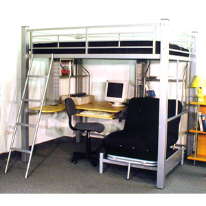 full mattress loft bed