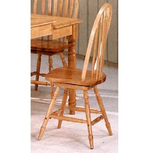 Arrow Back Swivel Windsor Chair CB2005N(BE)