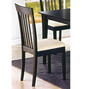 Black Finish Chair 4109 (PJ)