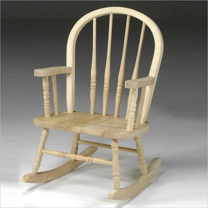 Unfinished Windsor Rocker 425505(CYMFS)