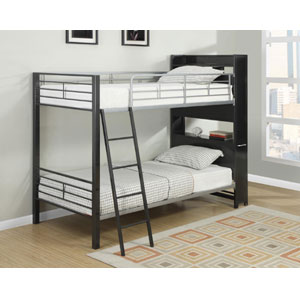 Twin over Twin Multifunctional Bunk Bed 460021(CO)