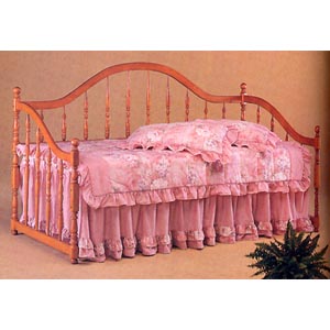 Oak Finish Camel Back Daybed 4807 (CO)