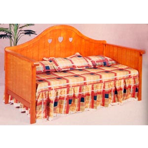 Three Hearts Oak Finish Daybed 4813 (CO)