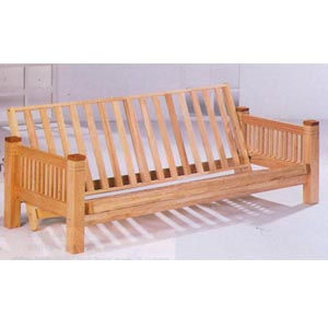 Natural Finish Futon Frame 4845 (CO)