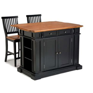 Distressed Oak Kitchen Island 5003_(OFS)