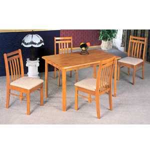 5-Pc Dinette Set In Oak Finish 5250-51 (CO)