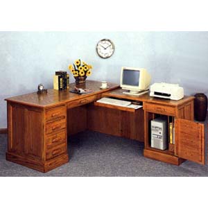 Executive Oak Desk 5308 (CO)