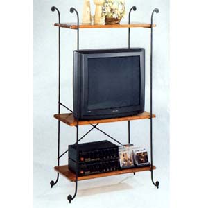 Dark Oak T.V. Rack 5429 (CO)