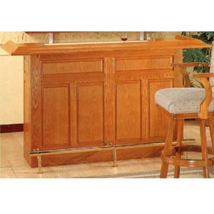 Solid Oak Bar Table 5467 (CO)