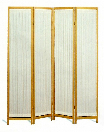 Four Panel Natural Framed Screen 5818(CO)