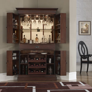 American Heritage Francesca Bar Cabinet 600062NAV(CSNFS)