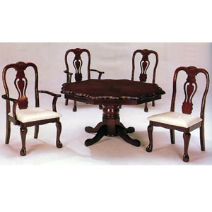 Octangular Pedestal Dining Table 6260 (A)