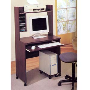 Computer Desk With Hutch 631_ (A)