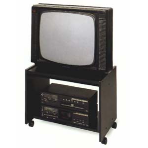 Black T.V. Stand 6331 (CO)