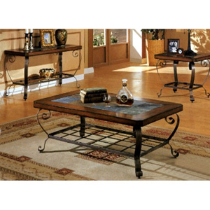 Brown Finish Occasional Tables 70017_(CO)