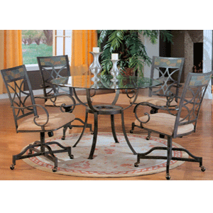 Multicolor Tiles Dining Set 7687_ (CO)