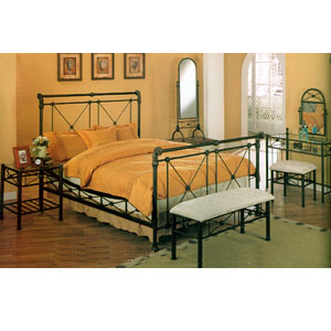 4-Piece Queen Size Bedroom Set 7691 (CO)