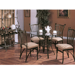 Rippled Edge Dining Set 7711_ (CO)